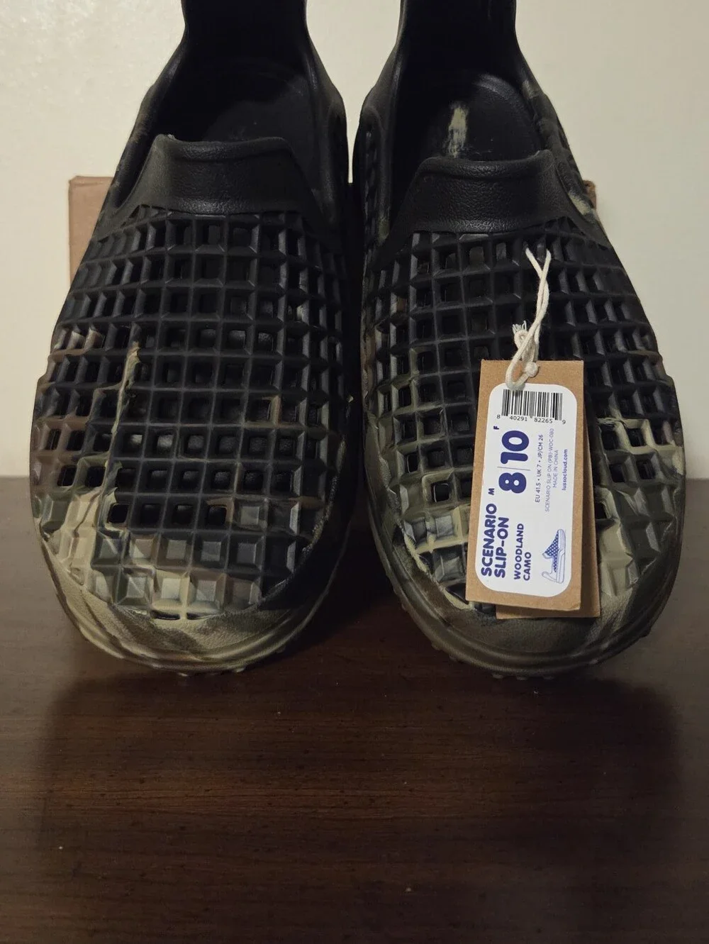 Lusso Cloud Scenario Slip-On Shoes Camo Men's 8 Women's 10 NWOB